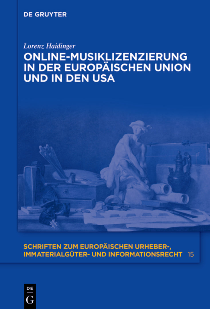Cover image for Online-Musiklizenzierung in der Europäischen Union und in den USA ISBN 9783110739251